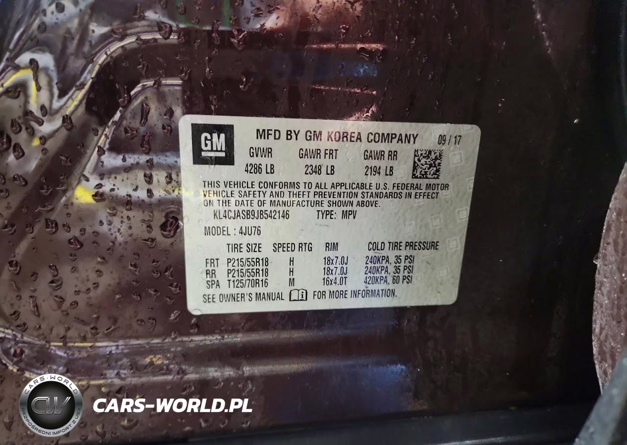 2018 Buick Encore Preferred VIN:KL4CJASB9JB542146 - 13