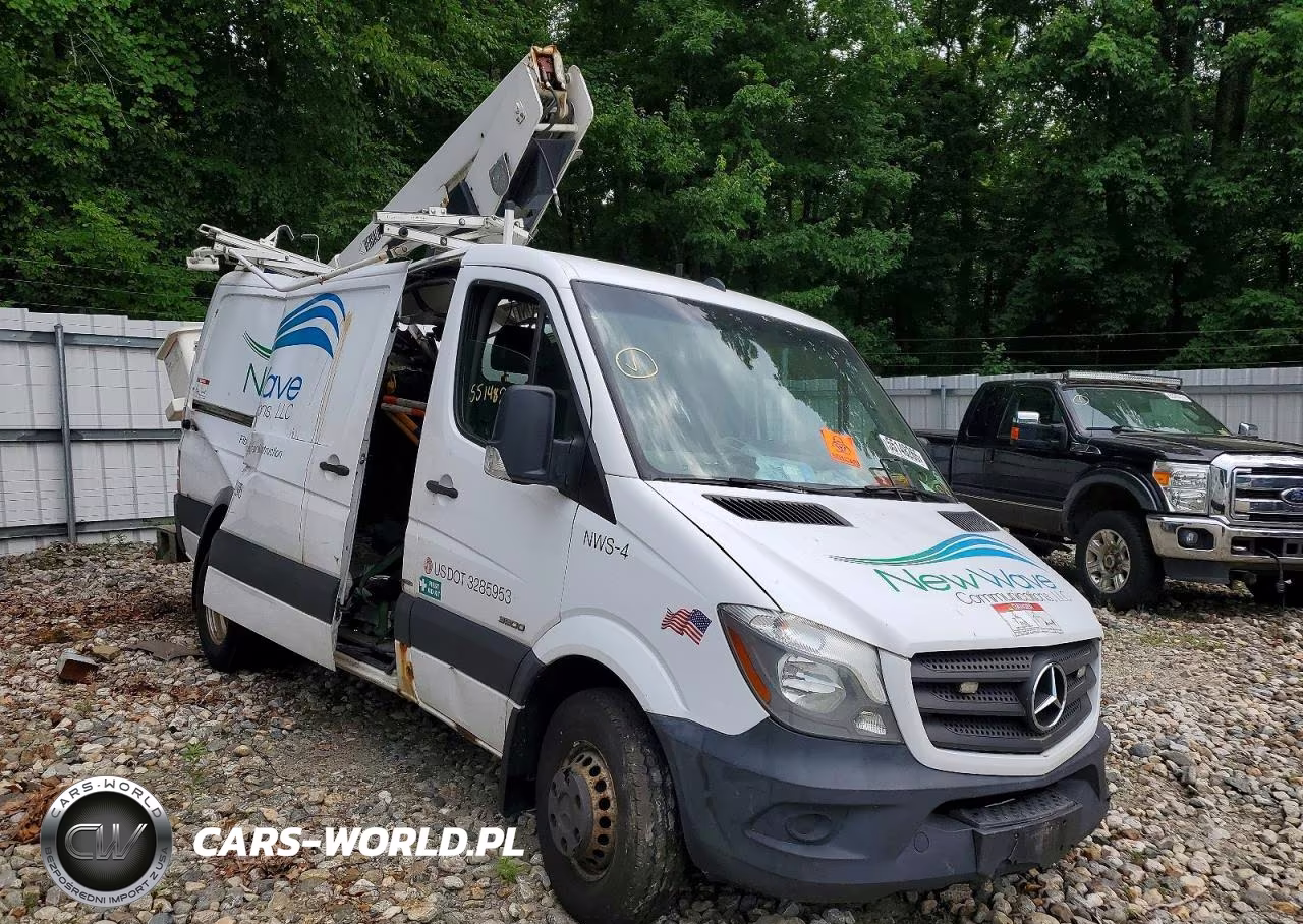 2016 Mercedes-Benz Sprinter 3500 Van With Bucket Lift