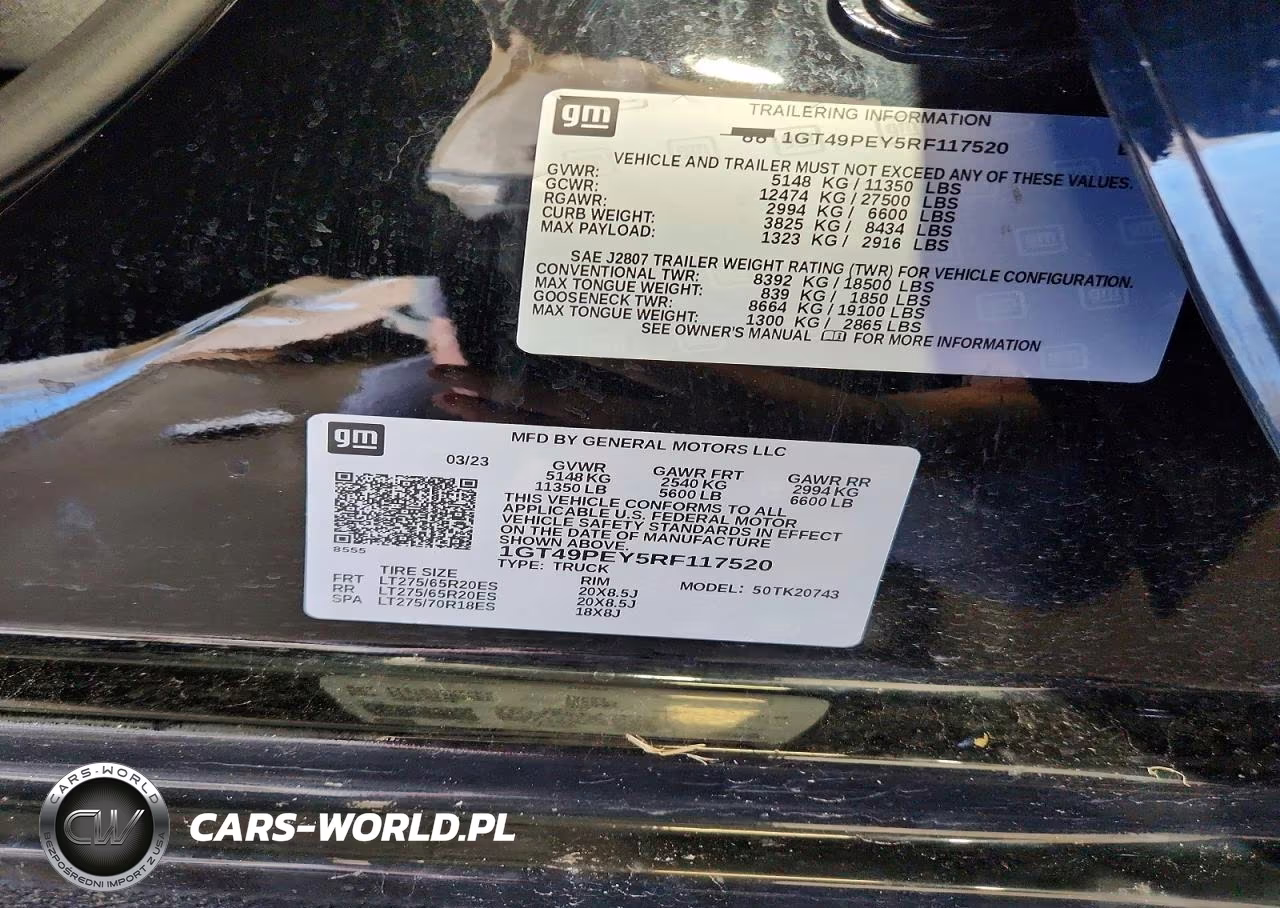 2024 GMC Sierra K2500 At4 VIN:1GT49PEY5RF117520 - 12