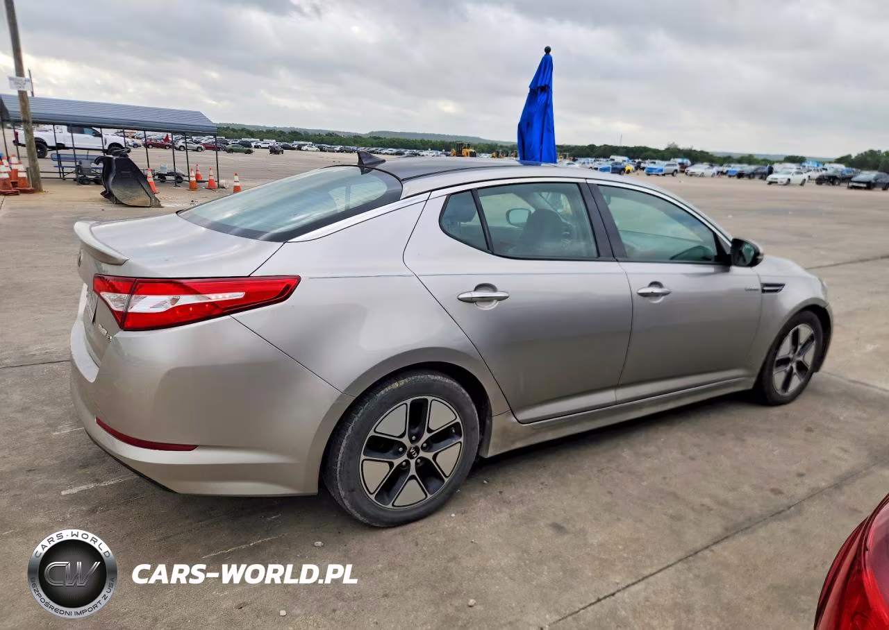 2013 Kia Optima Hybrid VIN:KNAGM4AD6D5047518 - 3