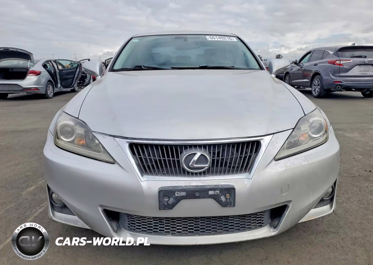 2012 Lexus Is 250 VIN:JTHCF5C24C5054266 - 5