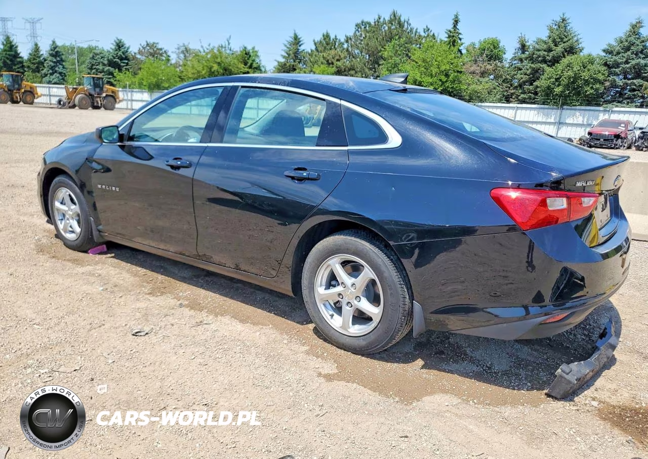 2017 Chevrolet Malibu Ls VIN:1G1ZB5ST9HF166542 - 2