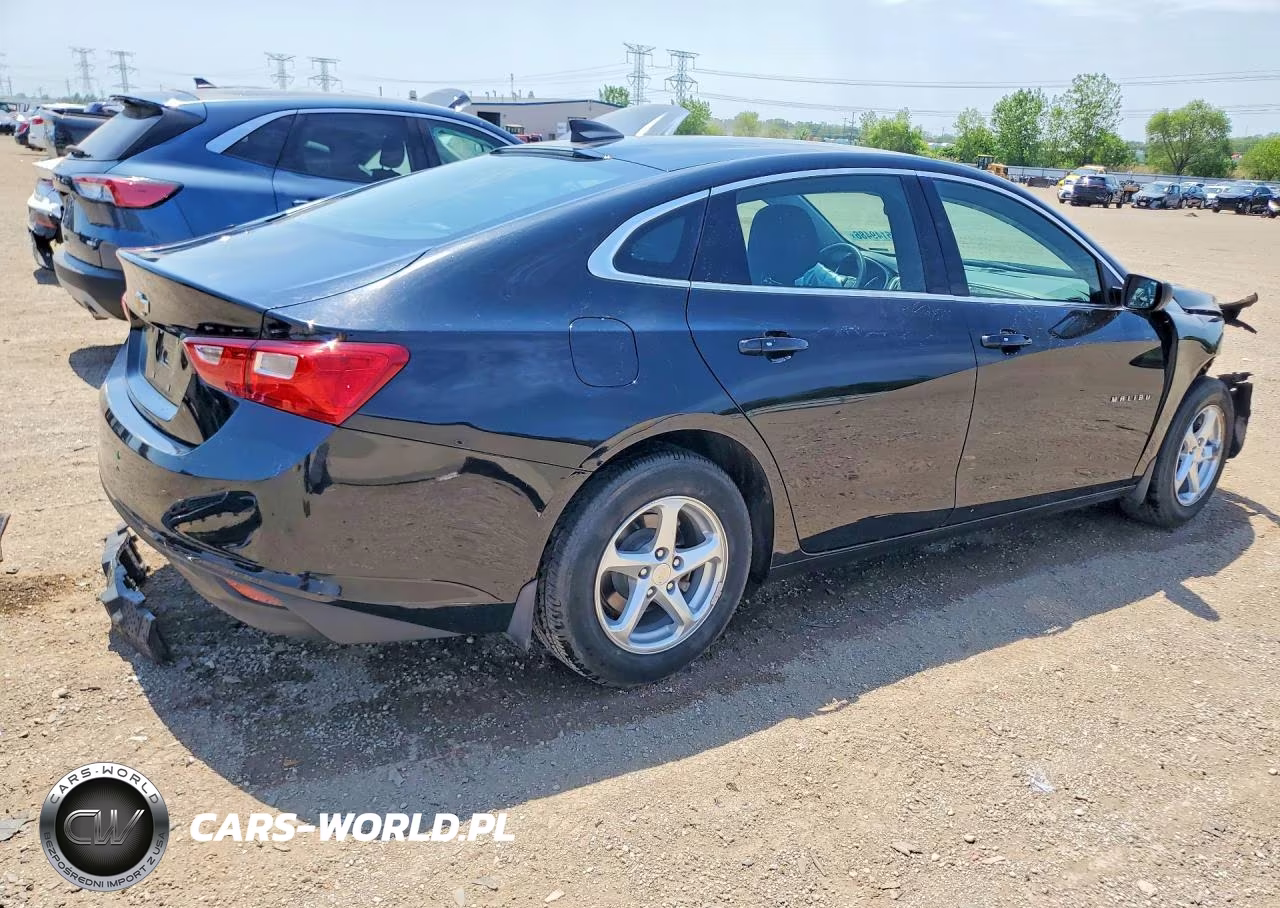 2017 Chevrolet Malibu Ls VIN:1G1ZB5ST9HF166542 - 3