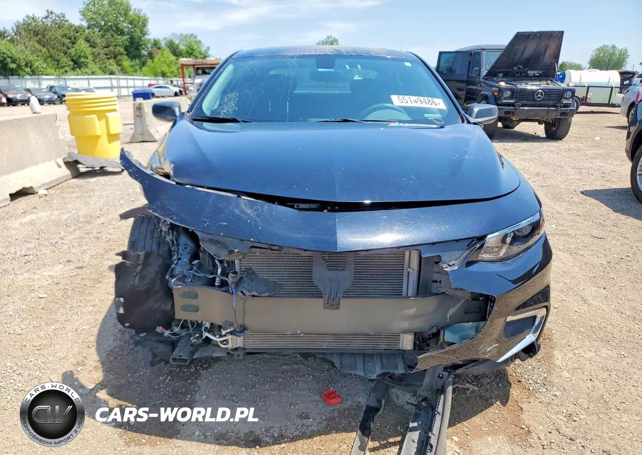 2017 Chevrolet Malibu Ls VIN:1G1ZB5ST9HF166542 - 5