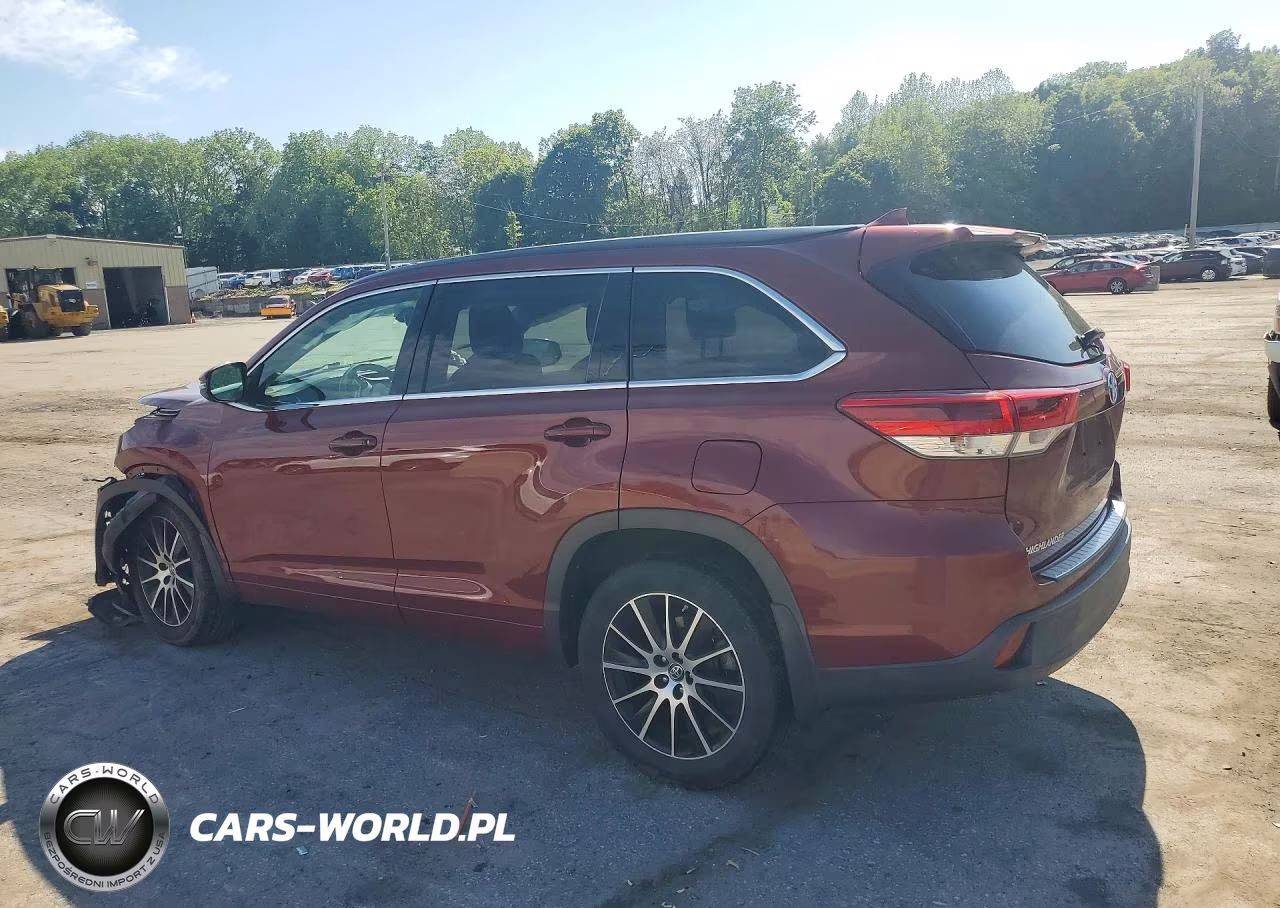 2018 Toyota Highlander Se VIN:5TDJZRFH3JS805162 - 2