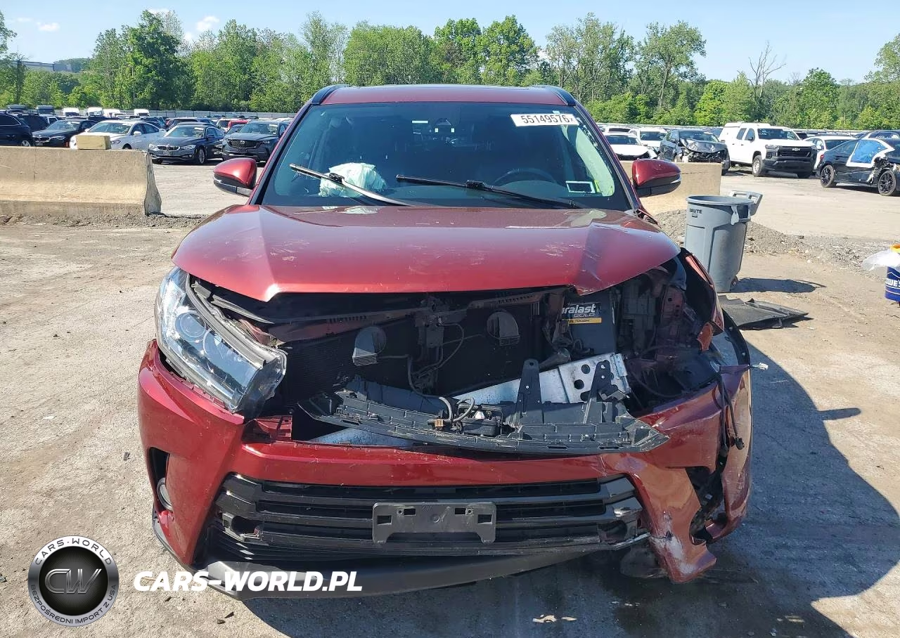 2018 Toyota Highlander Se VIN:5TDJZRFH3JS805162 - 5