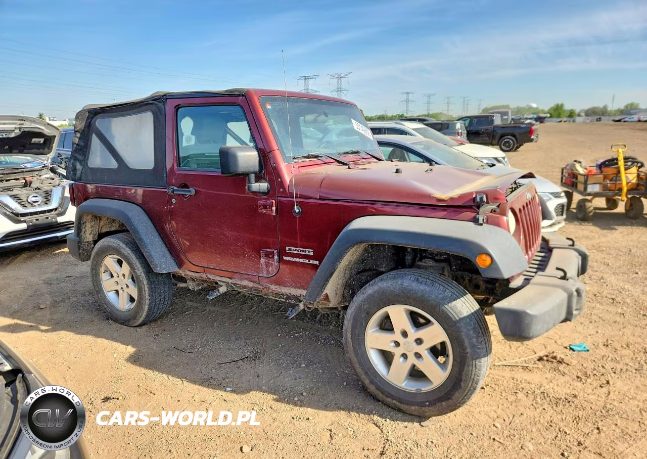 2010 Jeep Wrangler Sport VIN:1J4AA2D14AL155189 - 4