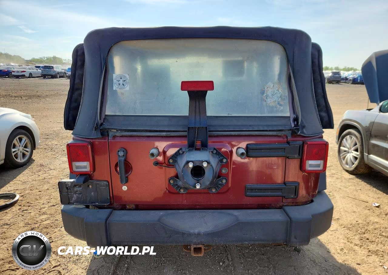 2010 Jeep Wrangler Sport VIN:1J4AA2D14AL155189 - 6