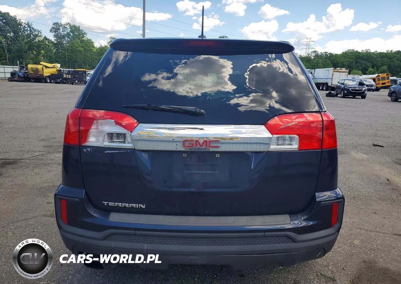 2017 GMC Terrain Sle VIN:2GKALMEK1H6310355 - 6
