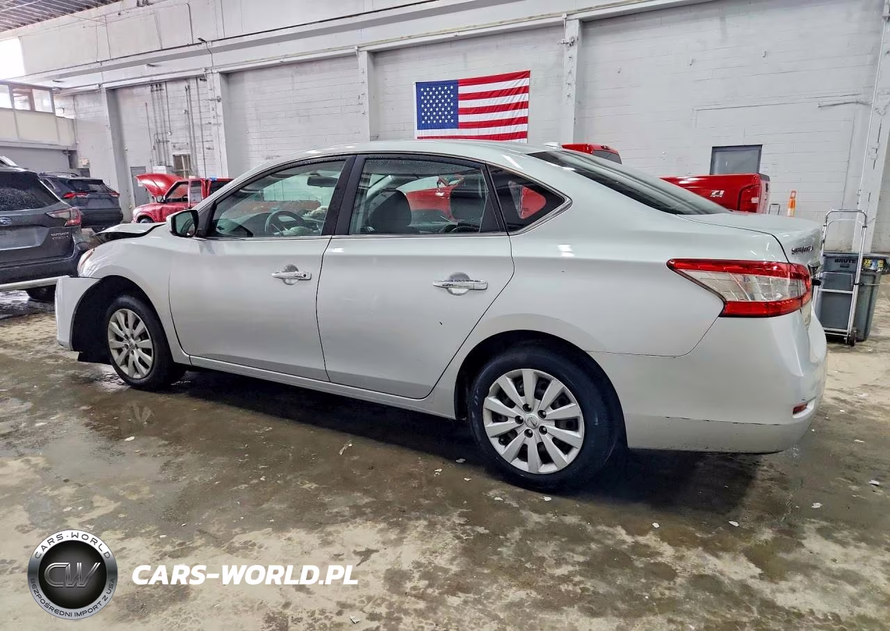 2014 Nissan Sentra Sv VIN:1N4AB7AP1EN855258 - 2