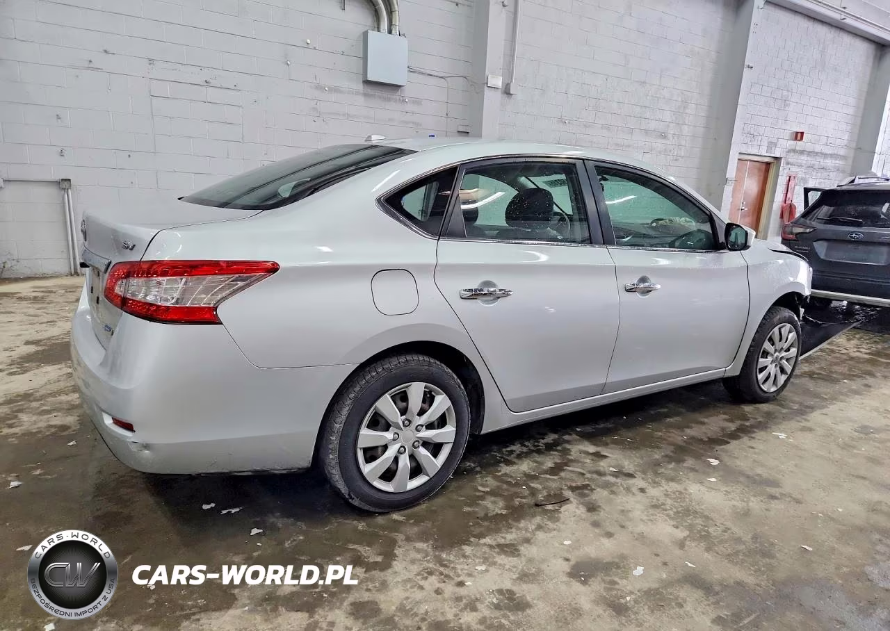 2014 Nissan Sentra Sv VIN:1N4AB7AP1EN855258 - 3