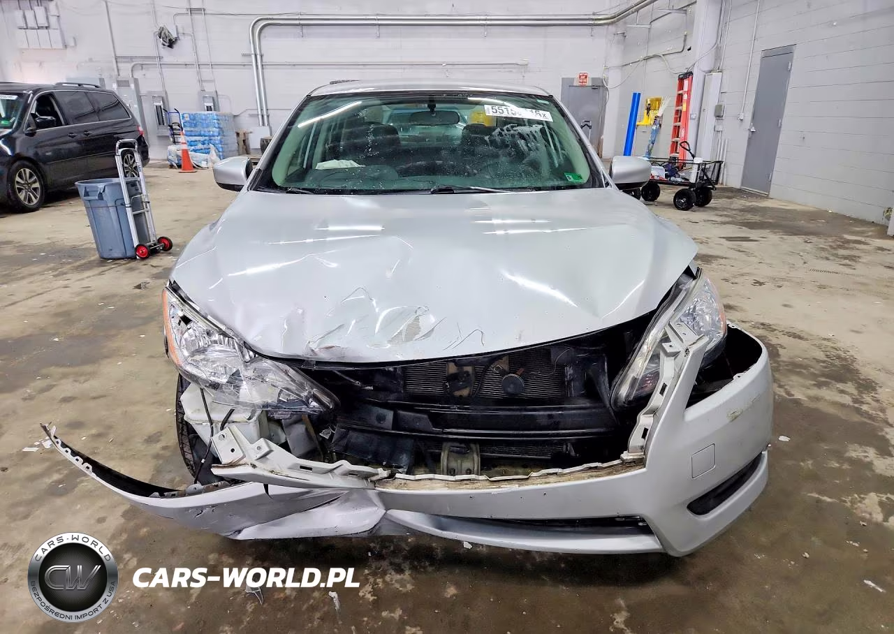 2014 Nissan Sentra Sv VIN:1N4AB7AP1EN855258 - 5