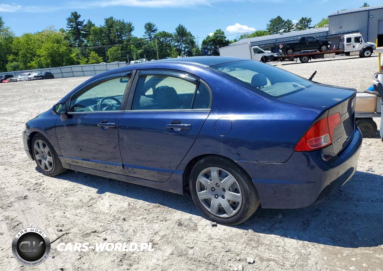 2008 Honda Civic Lx VIN:1HGFA165X8L061156 - 2