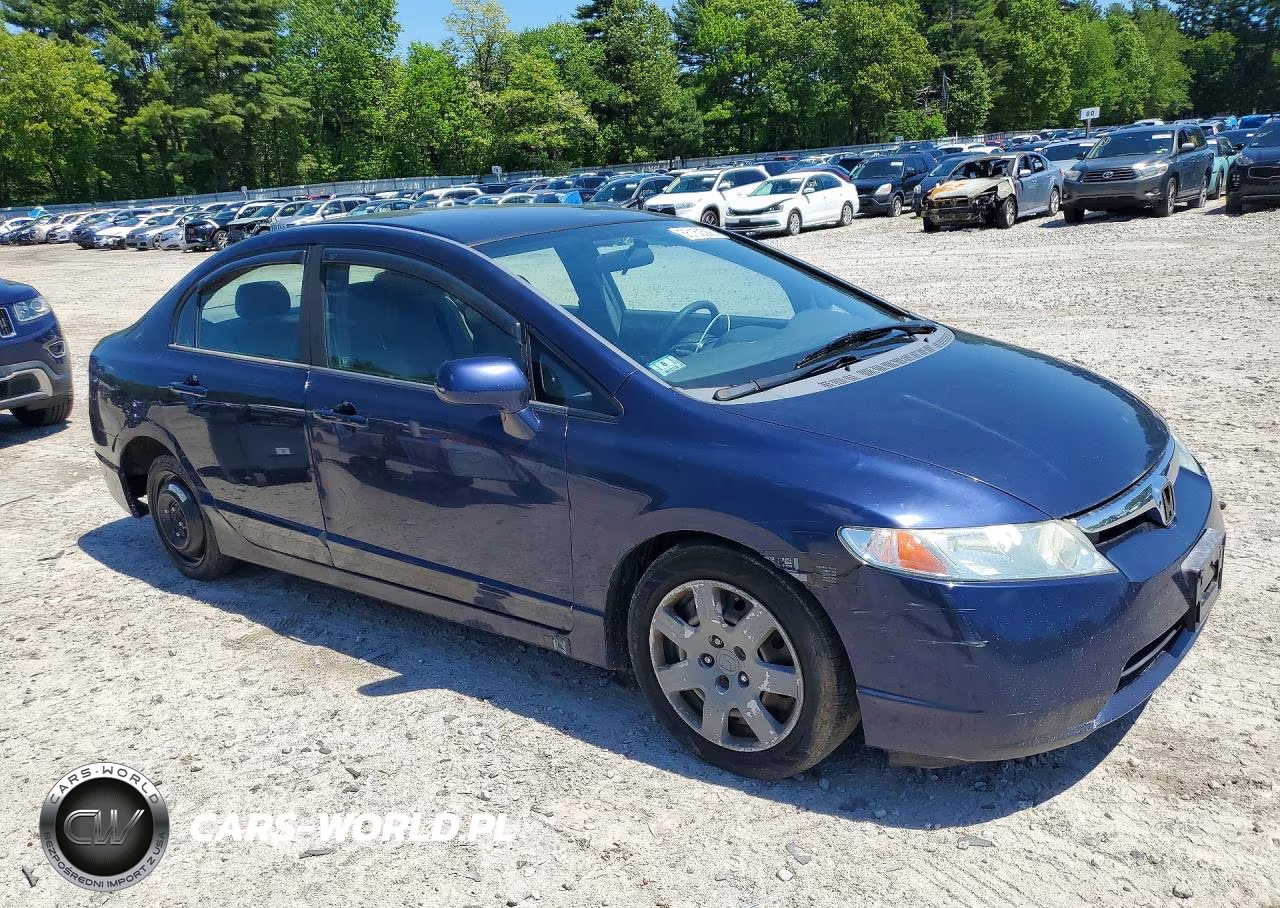 2008 Honda Civic Lx VIN:1HGFA165X8L061156 - 4