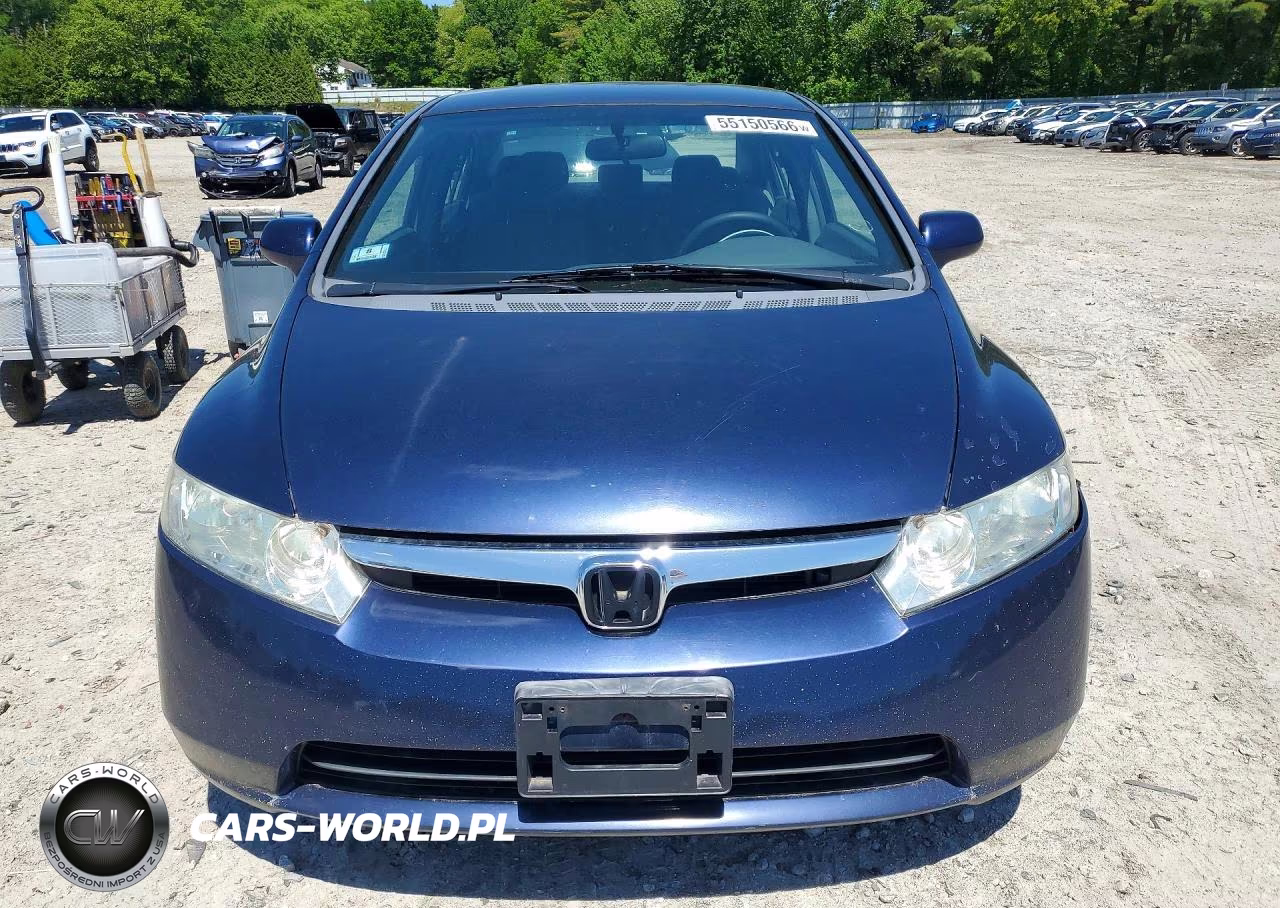 2008 Honda Civic Lx VIN:1HGFA165X8L061156 - 5