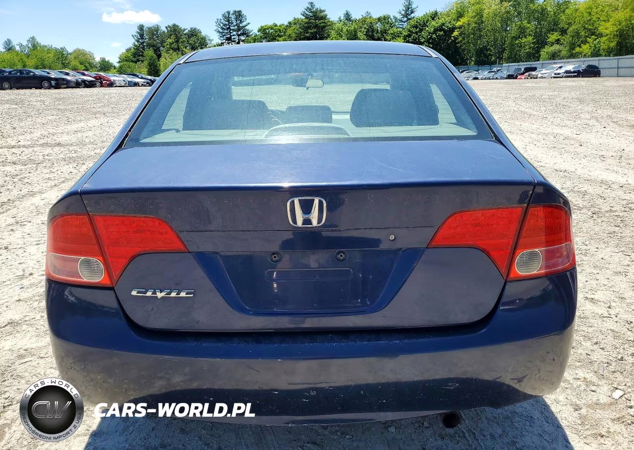 2008 Honda Civic Lx VIN:1HGFA165X8L061156 - 6