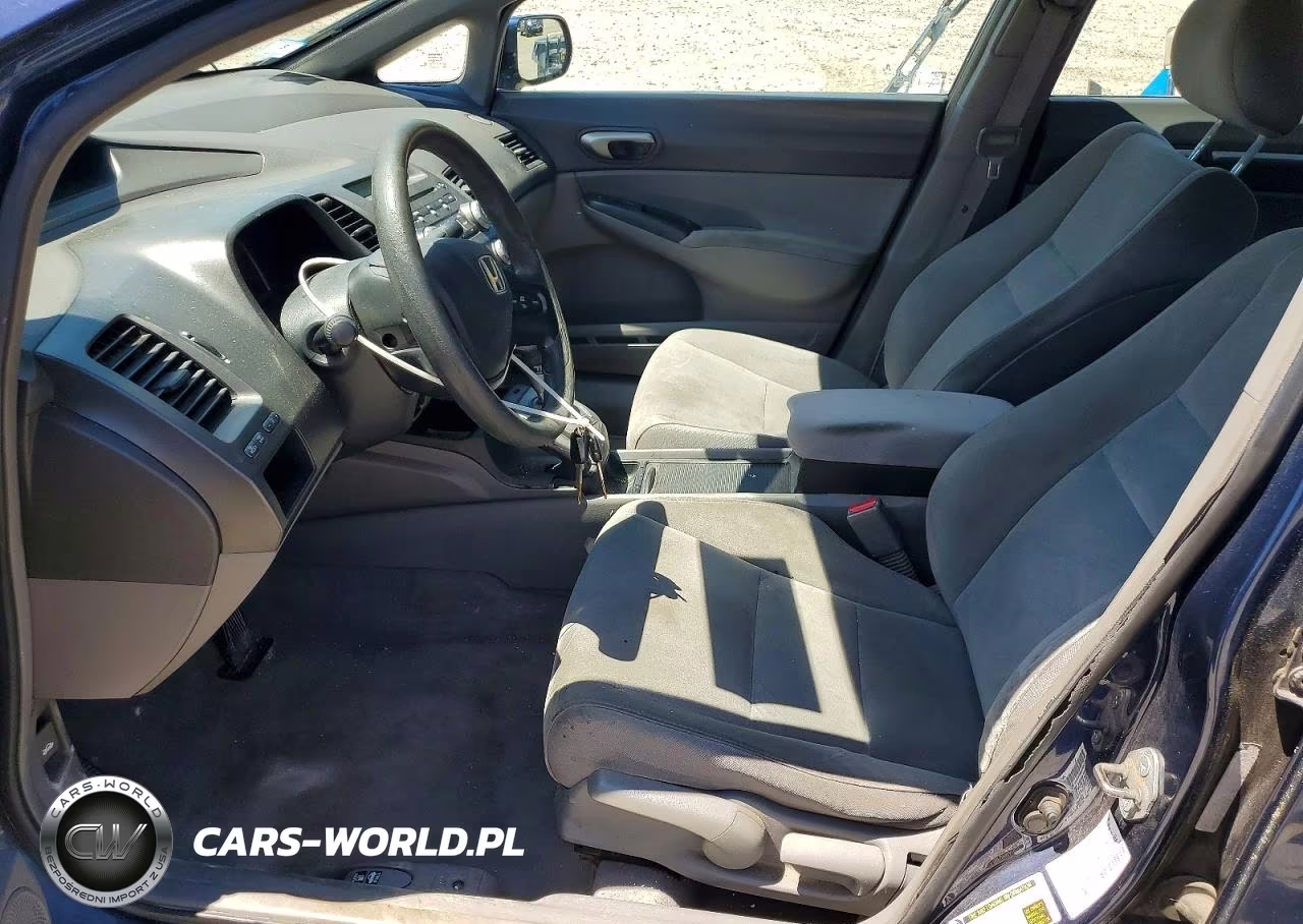 2008 Honda Civic Lx VIN:1HGFA165X8L061156 - 7