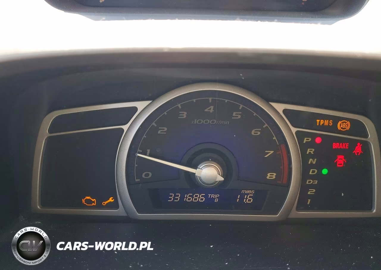2008 Honda Civic Lx VIN:1HGFA165X8L061156 - 9