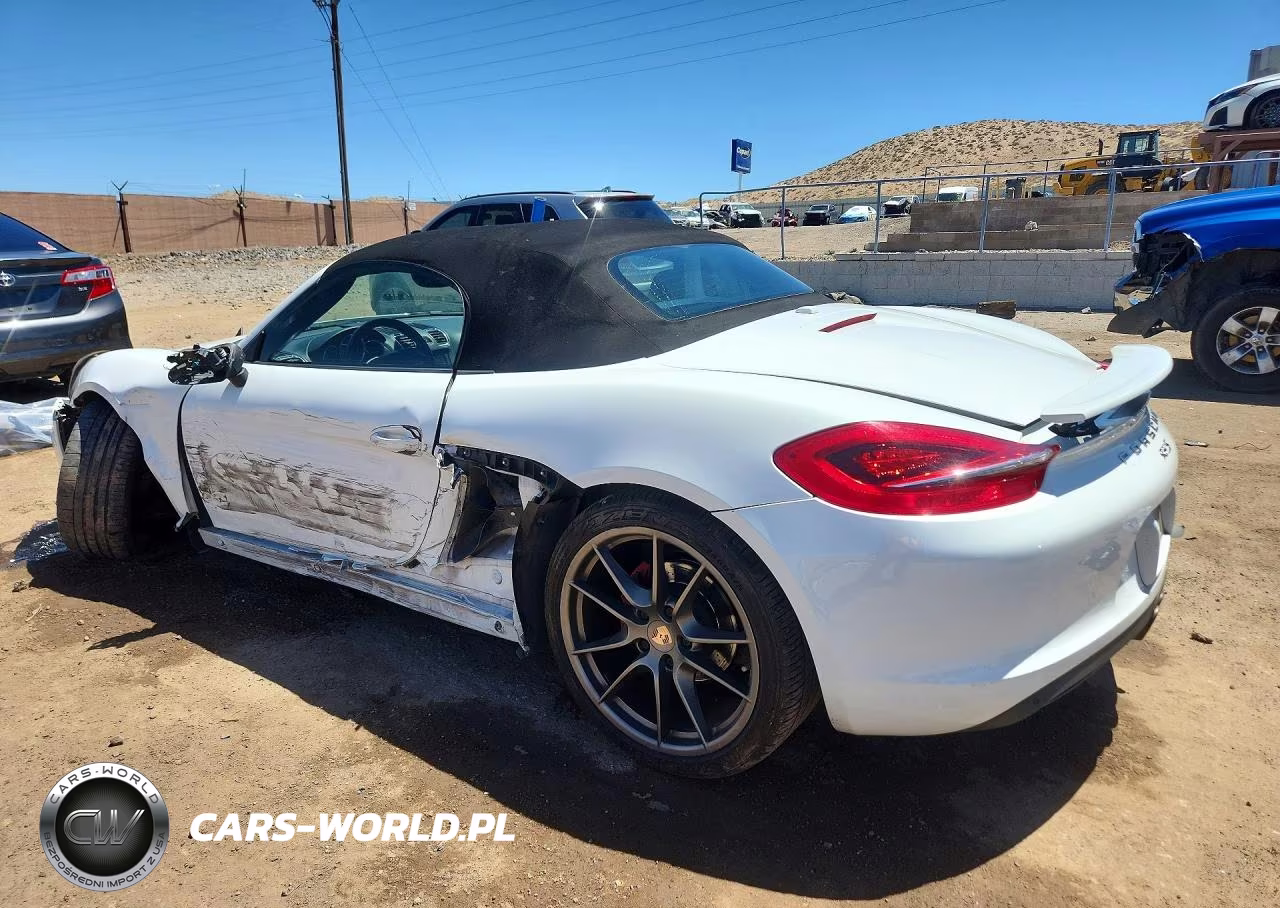 2014 Porsche Boxster S VIN:WP0CB2A82ES141350 - 2