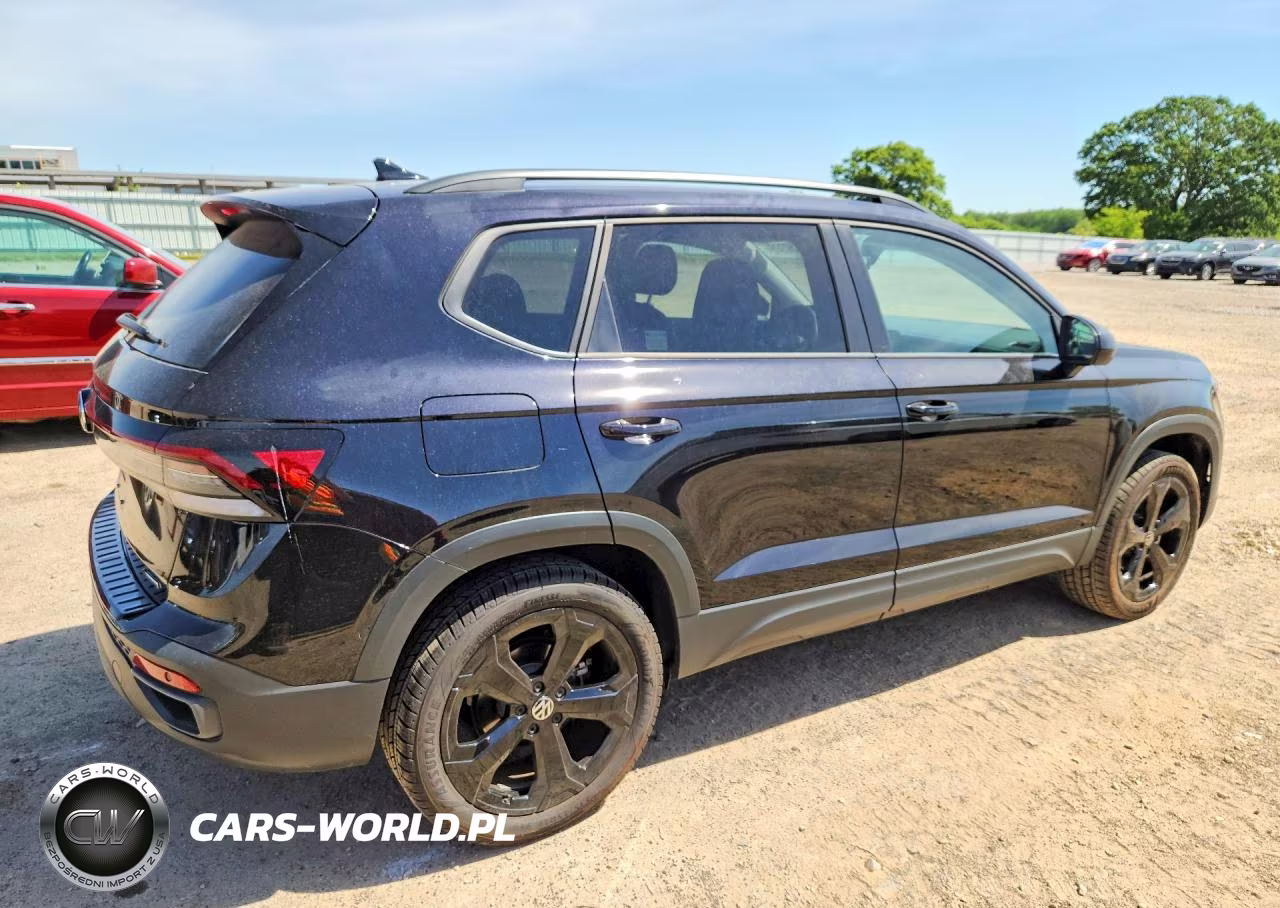 2025 Volkswagen Taos Se Black VIN:3VV2C7B2XSM014822 - 3