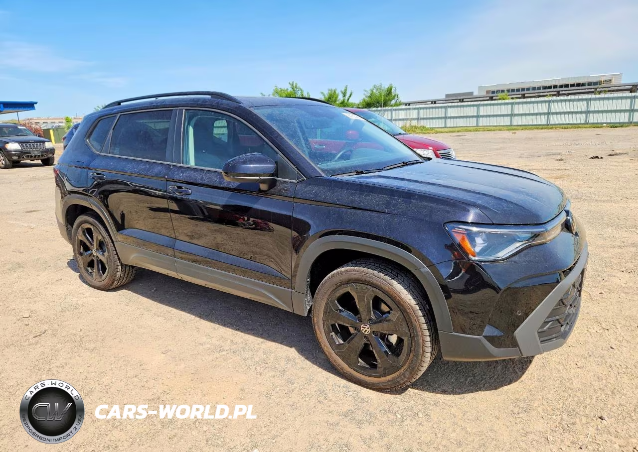 2025 Volkswagen Taos Se Black VIN:3VV2C7B2XSM014822 - 4