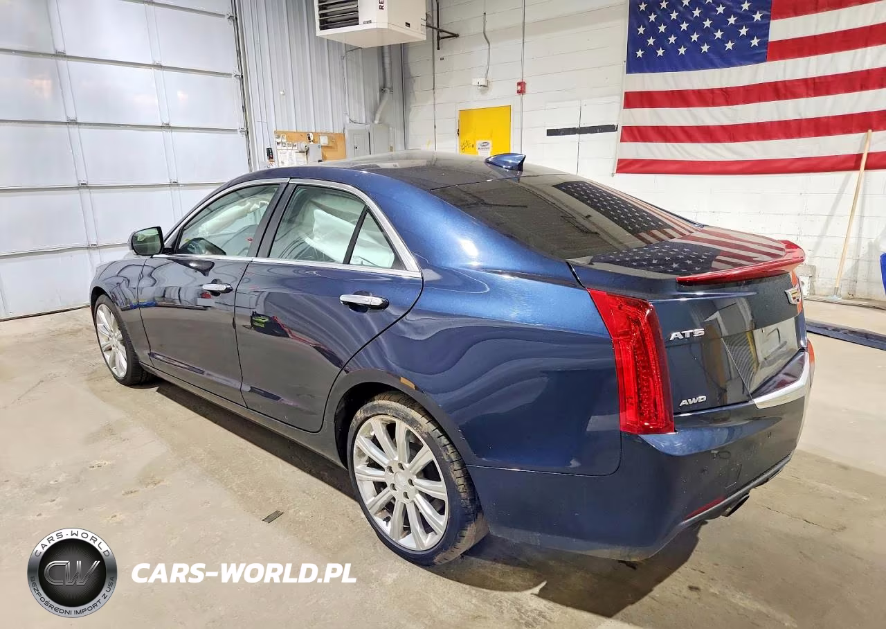2017 Cadillac Ats Luxury VIN:1G6AH5RX9H0117035 - 2