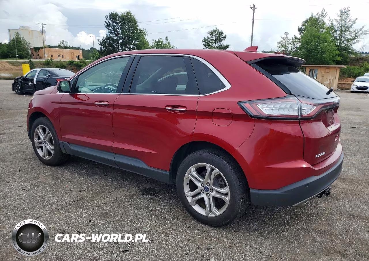2017 Ford Edge Titanium VIN:2FMPK3K91HBB62098 - 2
