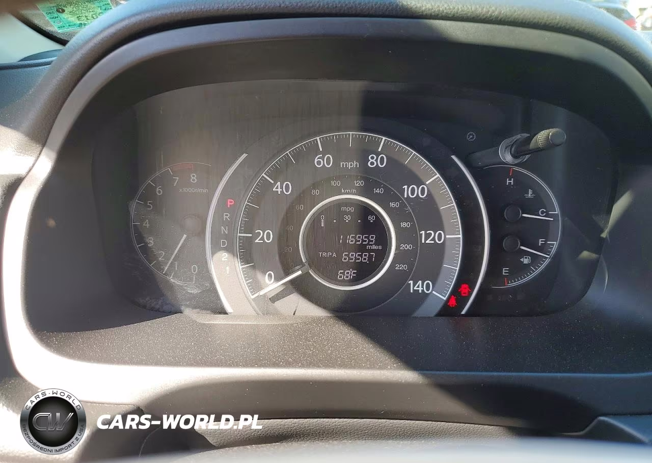 2012 Honda Cr-V Lx VIN:2HKRM4H32CH633172 - 9