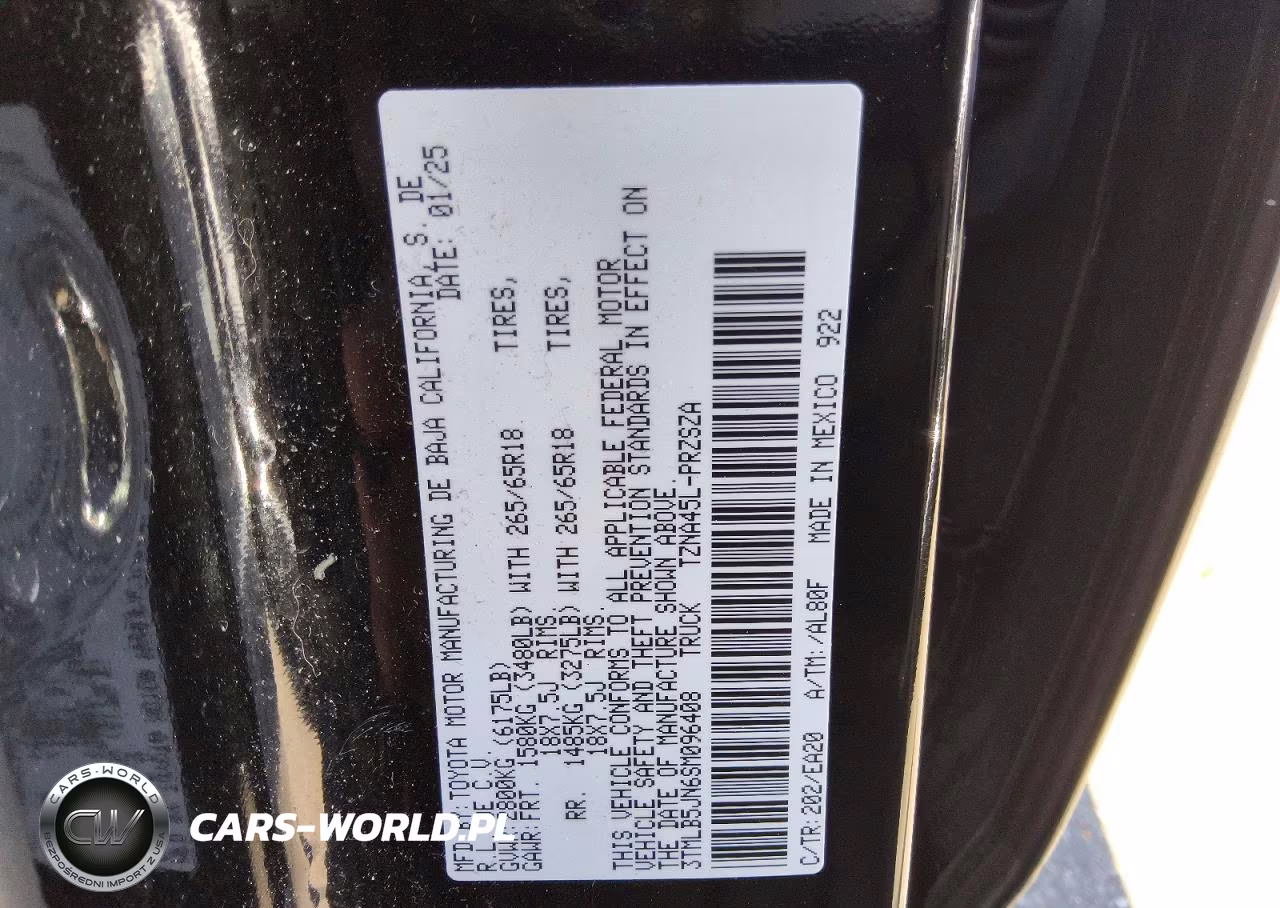 2025 Toyota Tacoma Trd Sport VIN:3TMLB5JN6SM096408 - 13