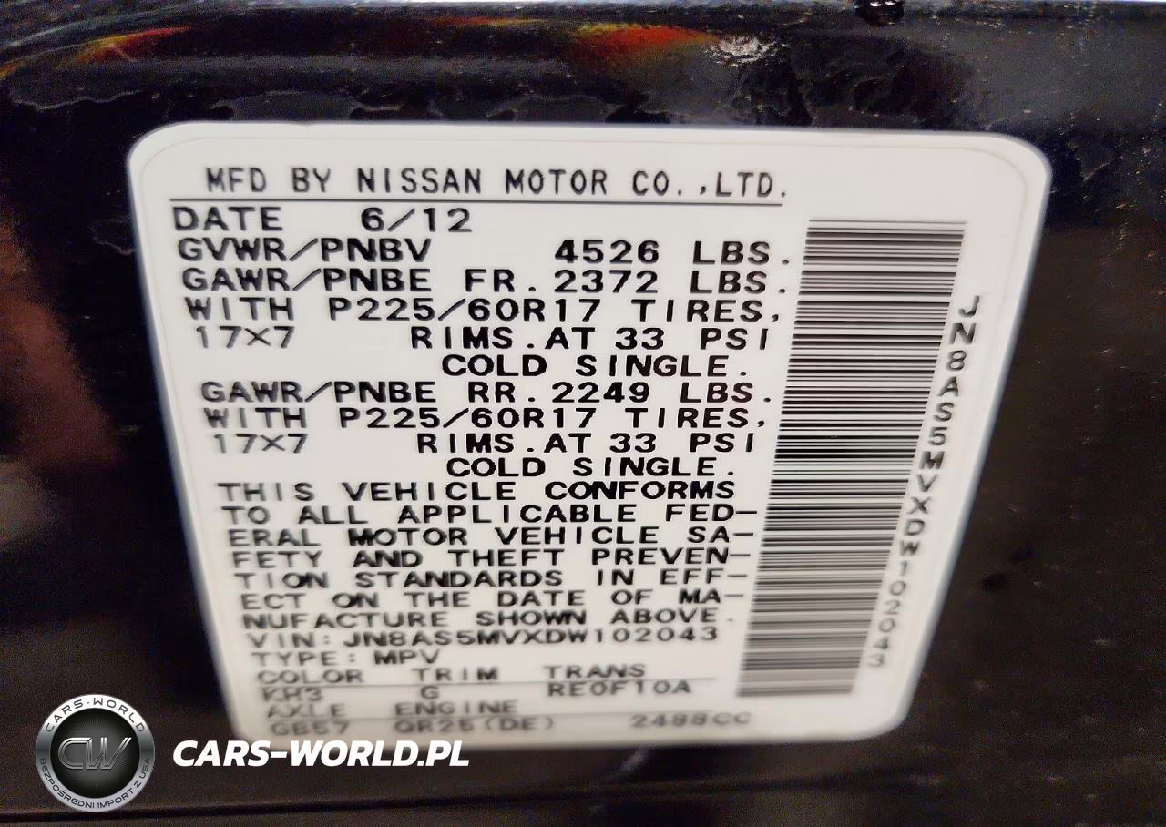 2013 Nissan Rogue S VIN:JN8AS5MVXDW102043 - 14