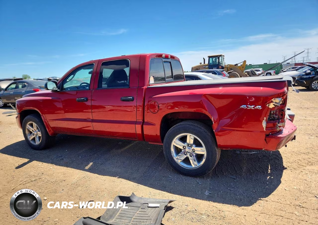 2008 Dodge Dakota Quad Slt VIN:1D7HW48K78S634197 - 2