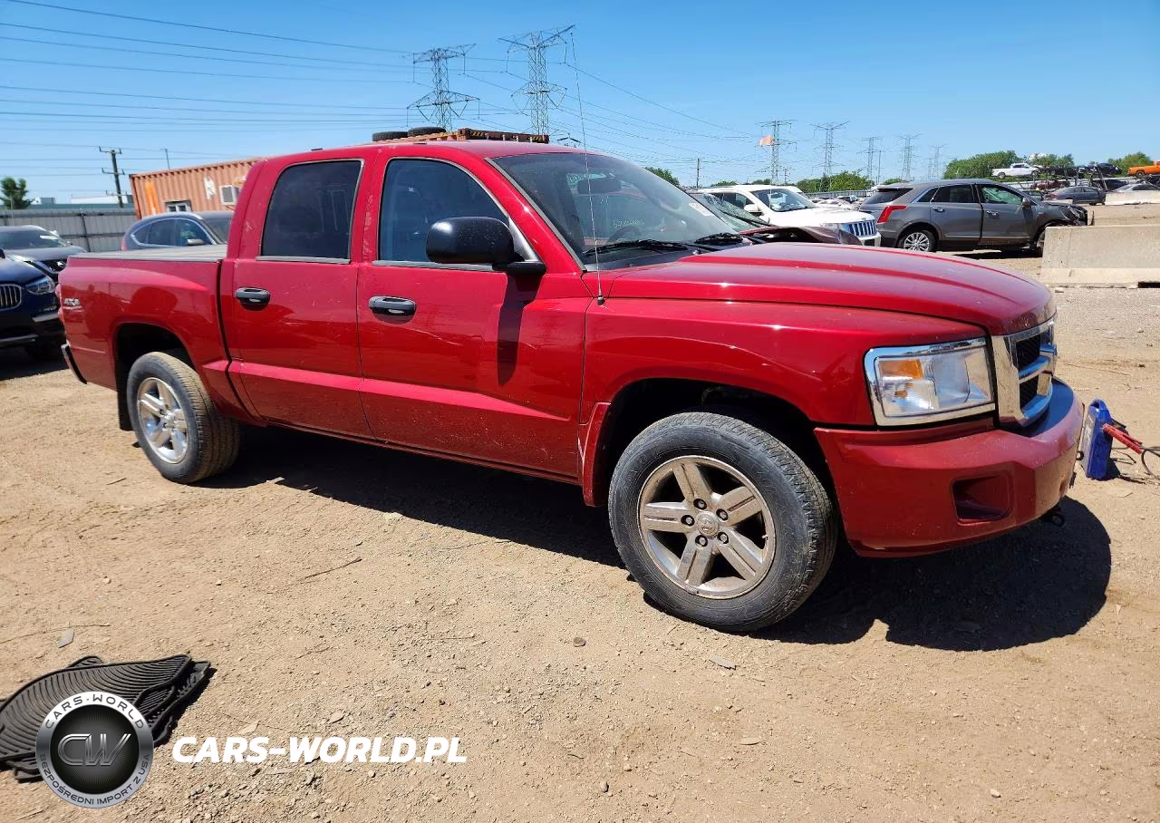 2008 Dodge Dakota Quad Slt VIN:1D7HW48K78S634197 - 4