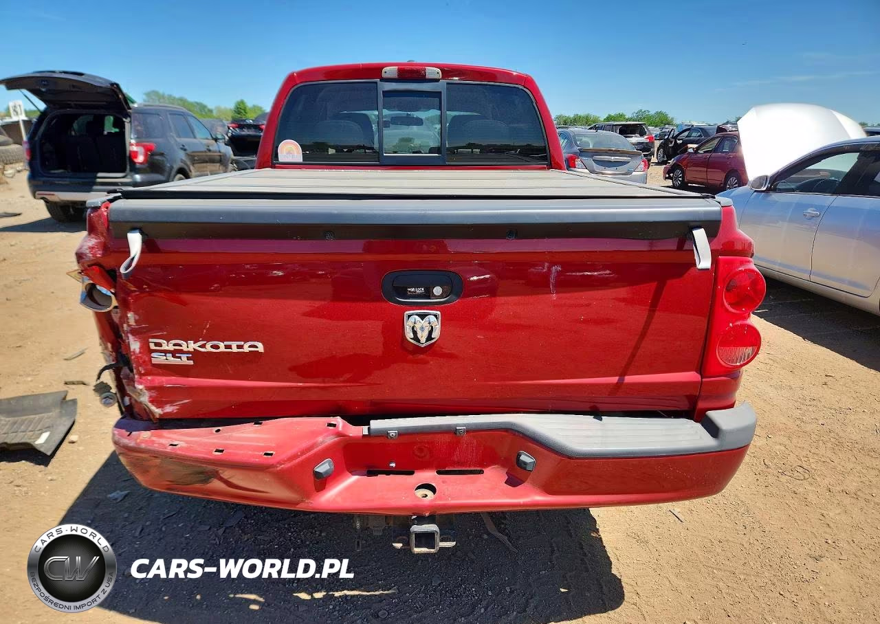 2008 Dodge Dakota Quad Slt VIN:1D7HW48K78S634197 - 6