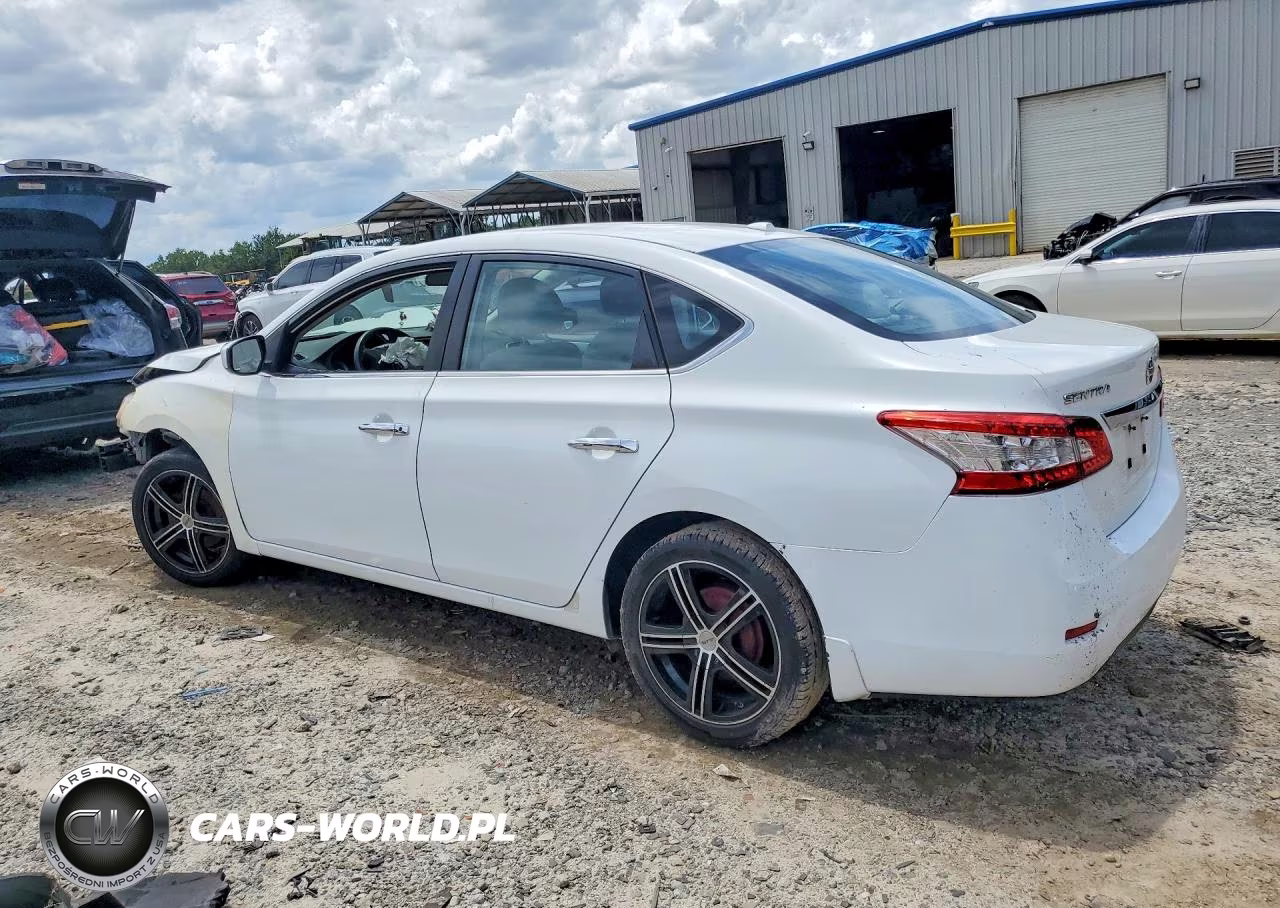 2015 Nissan Sentra Sv VIN:3N1AB7APXFY260331 - 2