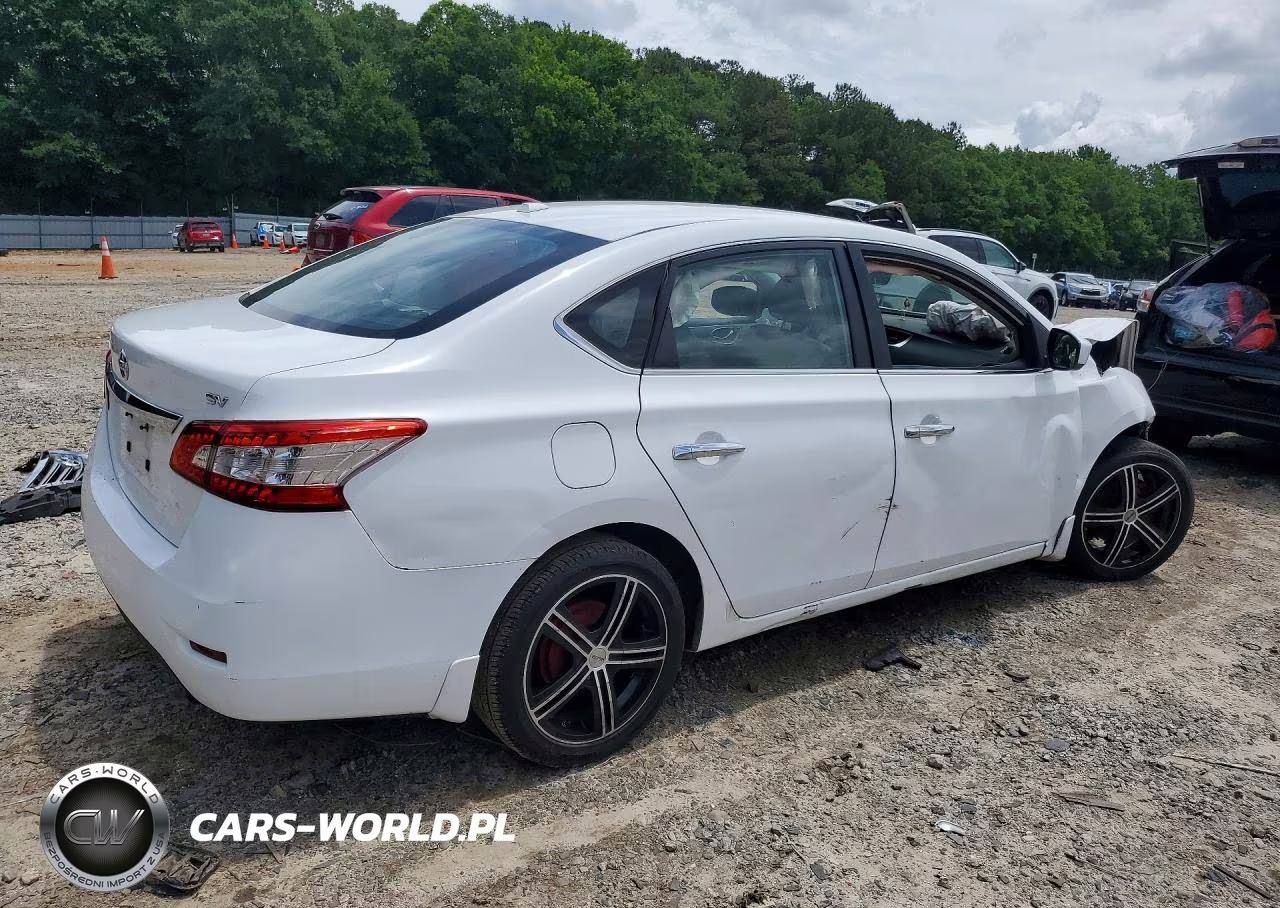 2015 Nissan Sentra Sv VIN:3N1AB7APXFY260331 - 3