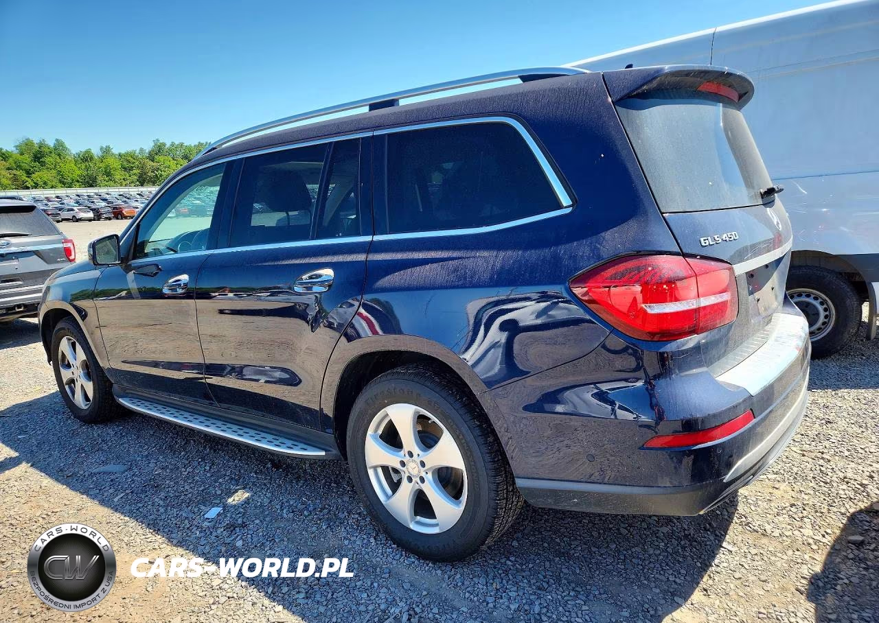 2017 Mercedes-Benz Gls 450 4Matic VIN:4JGDF6EE5HA881058 - 2