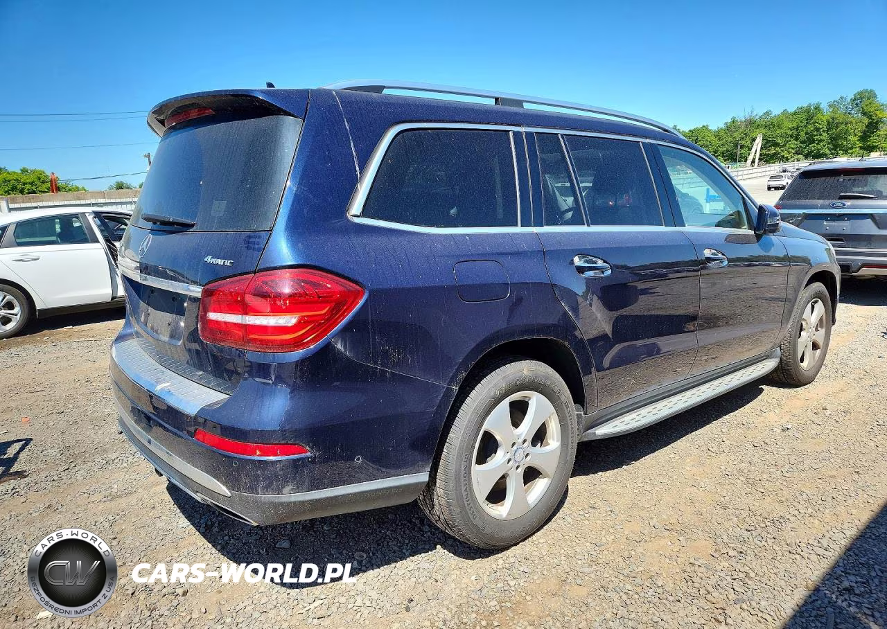 2017 Mercedes-Benz Gls 450 4Matic VIN:4JGDF6EE5HA881058 - 3