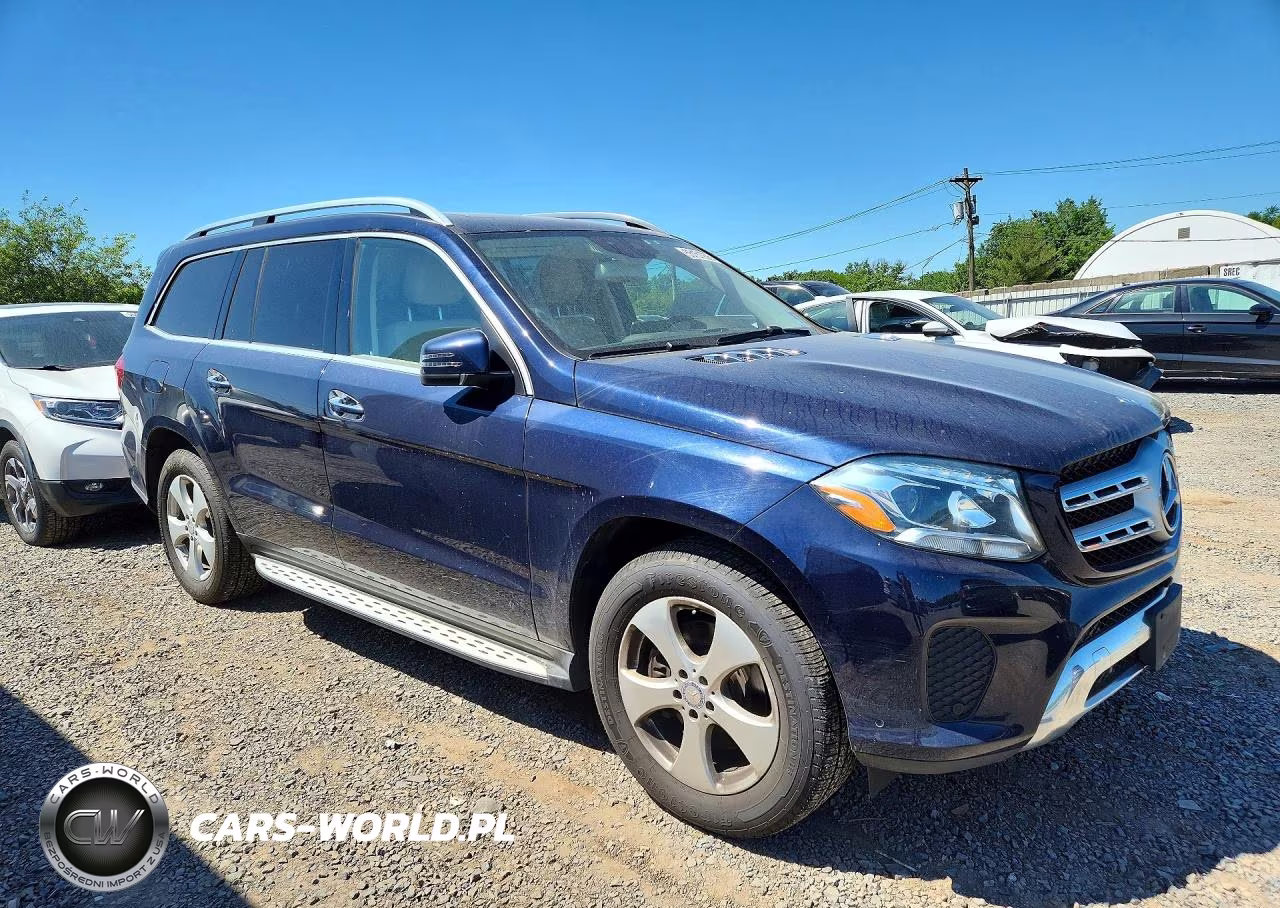 2017 Mercedes-Benz Gls 450 4Matic VIN:4JGDF6EE5HA881058 - 4