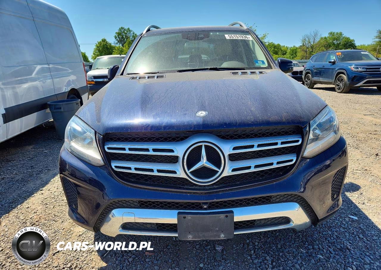 2017 Mercedes-Benz Gls 450 4Matic VIN:4JGDF6EE5HA881058 - 5