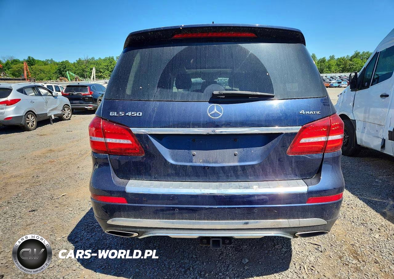 2017 Mercedes-Benz Gls 450 4Matic VIN:4JGDF6EE5HA881058 - 6