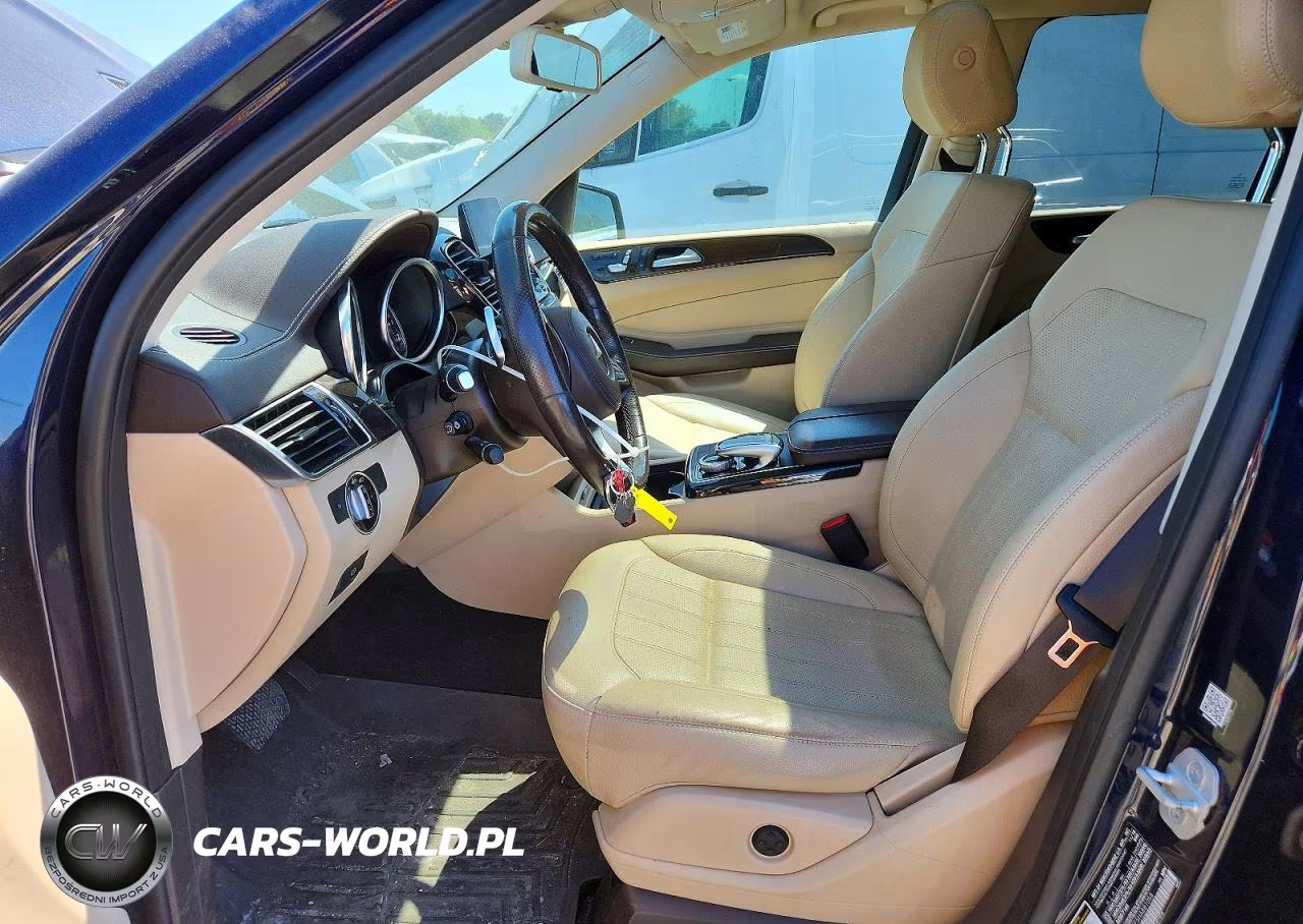 2017 Mercedes-Benz Gls 450 4Matic VIN:4JGDF6EE5HA881058 - 7