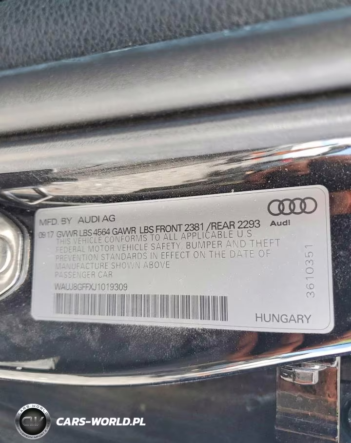 2018 Audi A3 Premium Plus VIN:WAUJ8GFFXJ1019309 - 12