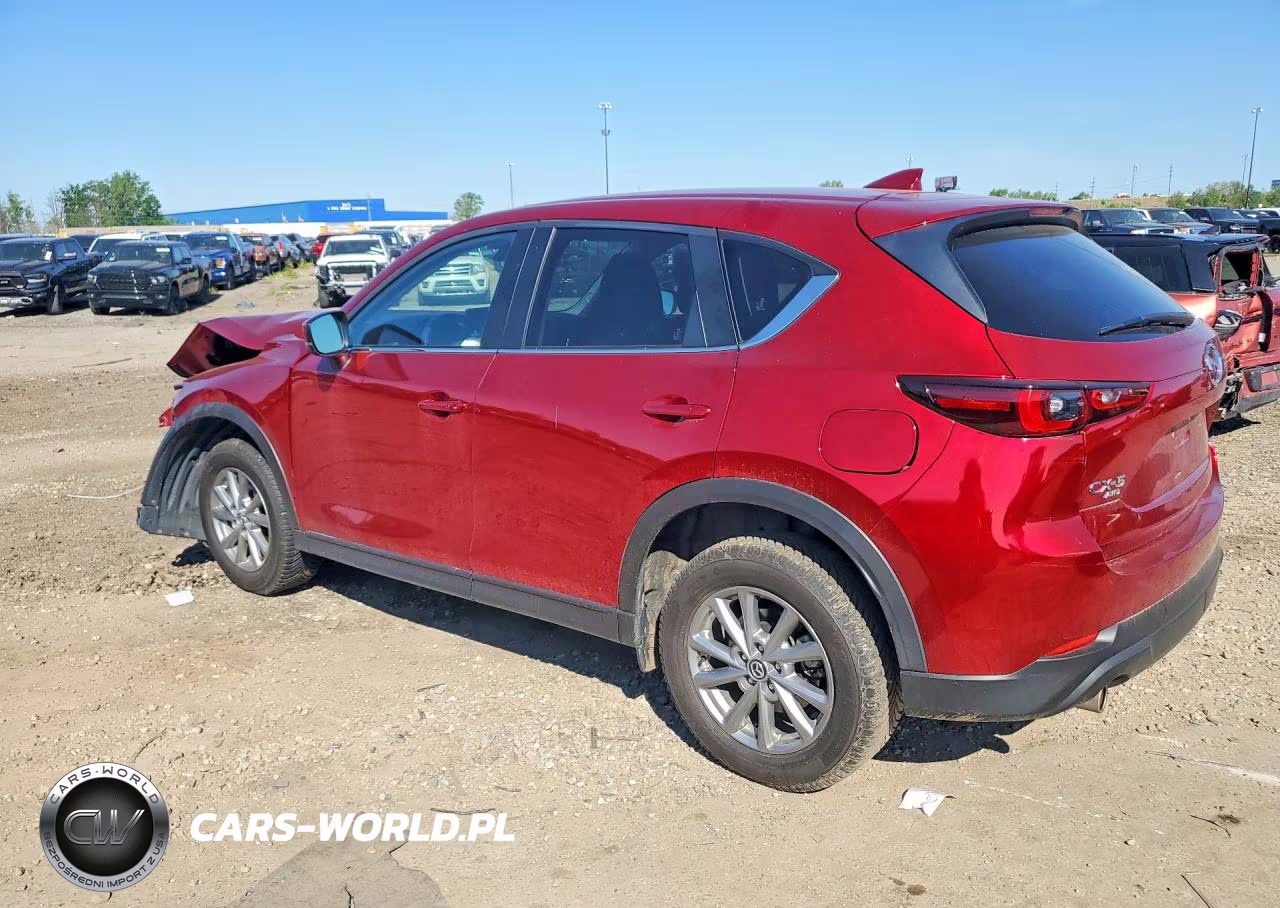 2022 Mazda Cx-5 Select VIN:JM3KFBBM6N0606792 - 2