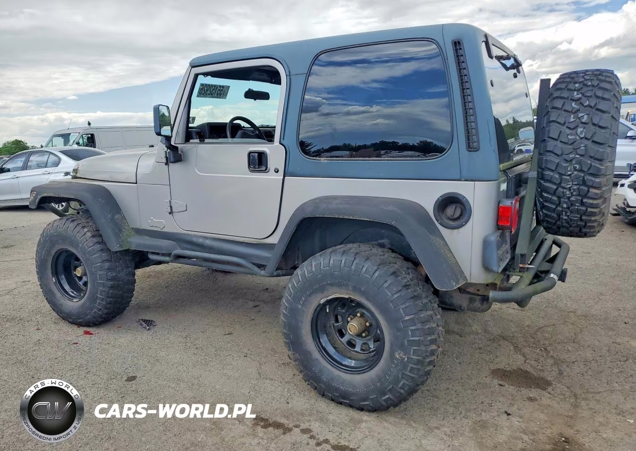 2002 Jeep Wrangler - Tj Sport VIN:1J4FA49S52P723947 - 2