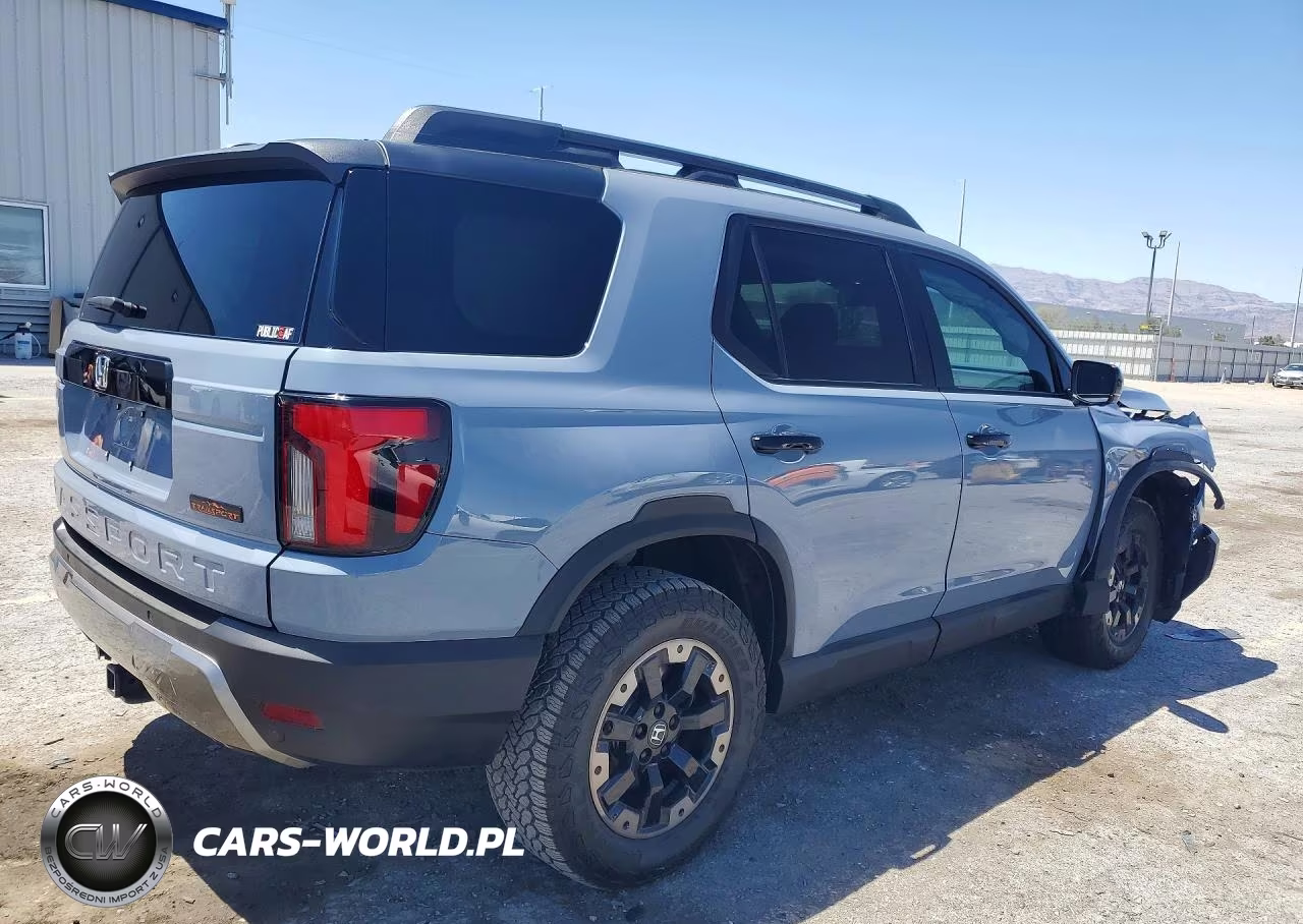 2026 Honda Passport Trailsport Elite VIN:5FNYF9H84TB023903 - 3
