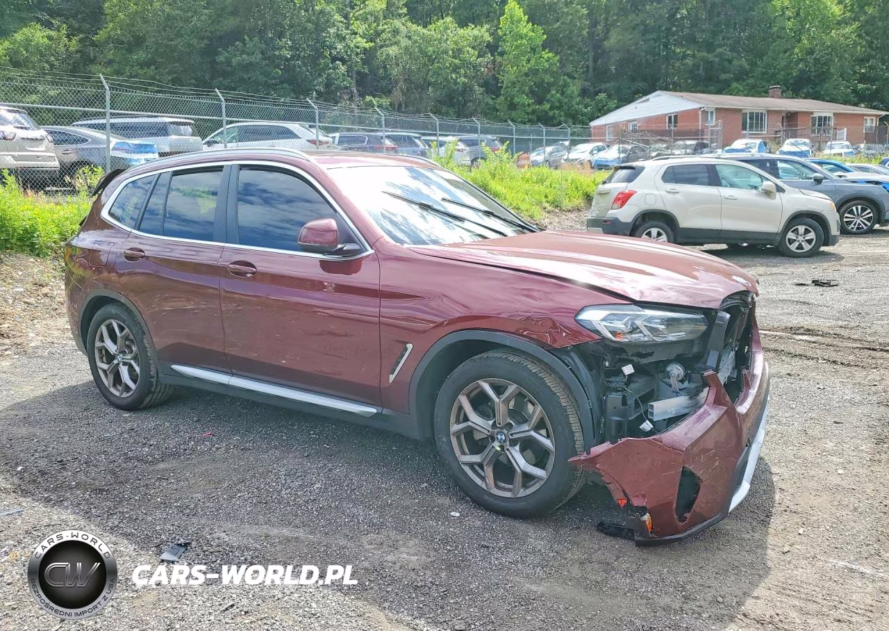 2022 BMW X3 xDrive30I VIN:5UX53DP03N9L62156 - 4