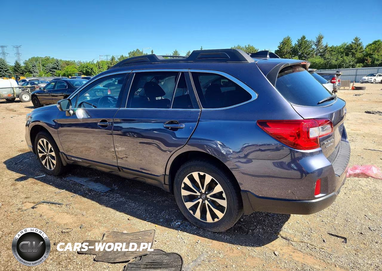2017 Subaru Outback 2.5I Limited VIN:4S4BSAKC1H3220639 - 2