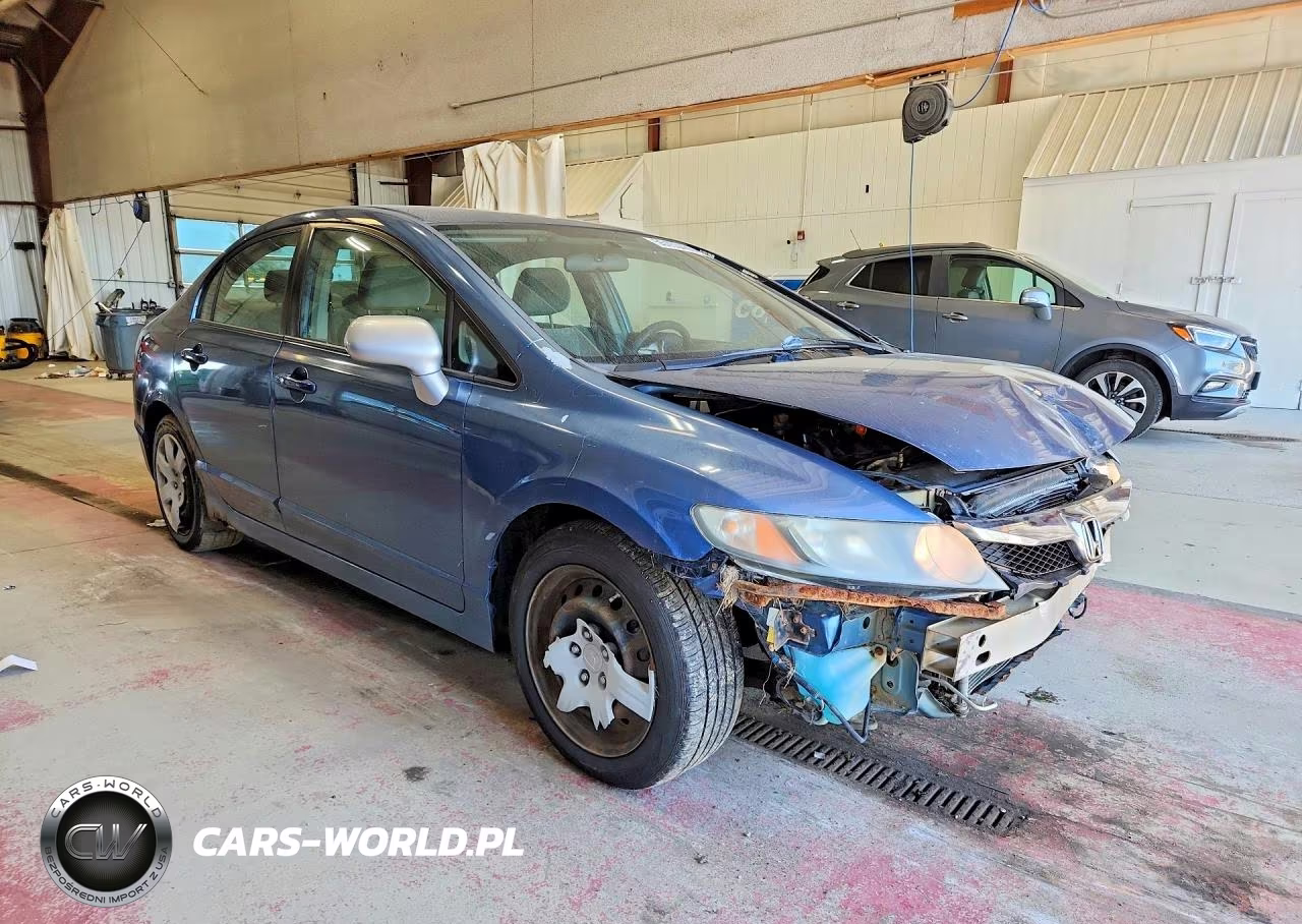 2010 Honda Civic Lx VIN:2HGFA1F57AH318258 - 4