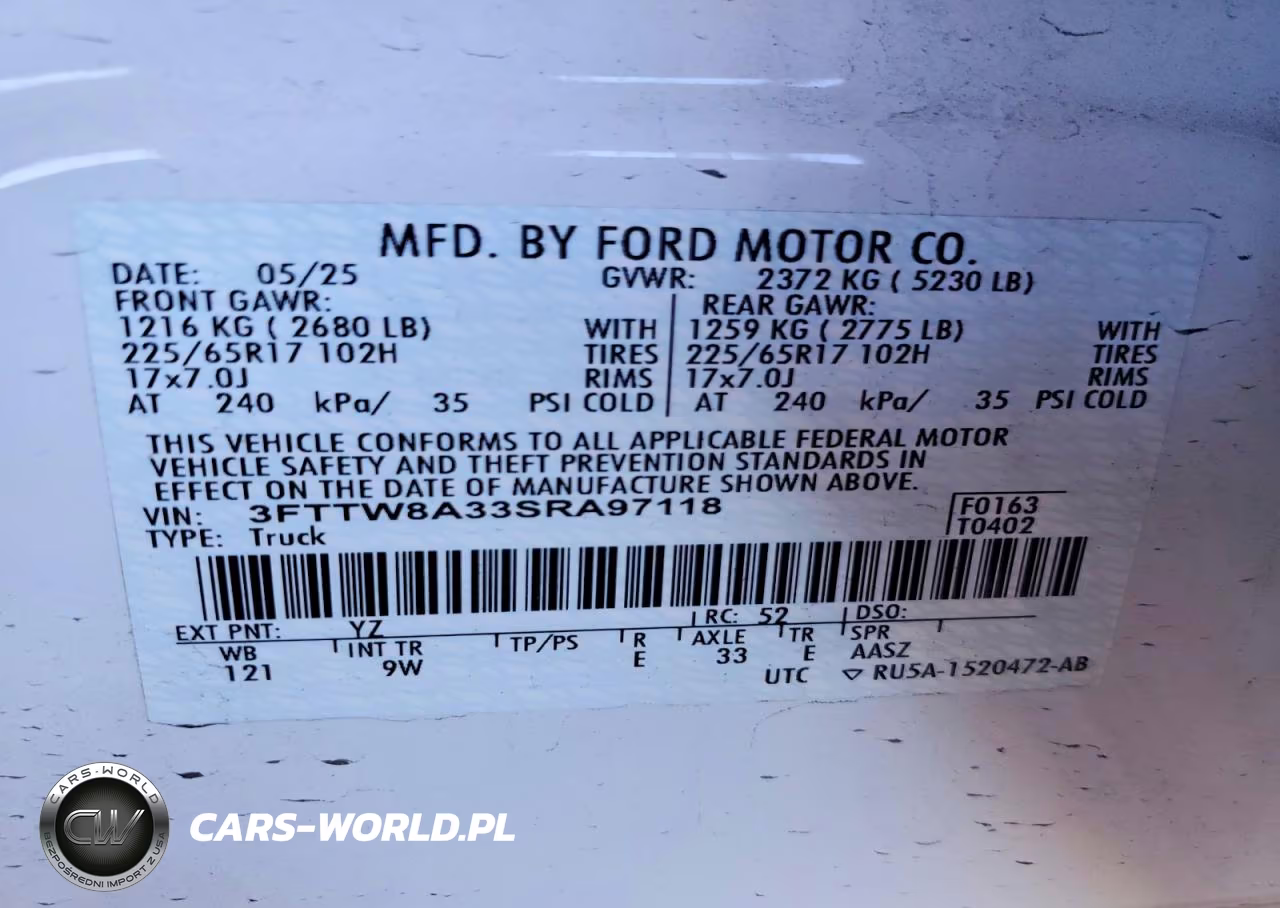 2025 Ford Maverick Xl VIN:3FTTW8A33SRA97118 - 13