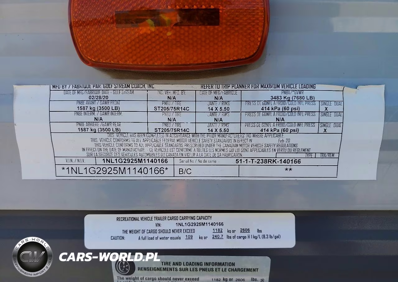 2021 Gulf Stream Ameri-Lite Camper VIN:1NL1G2925M1140166 - 10